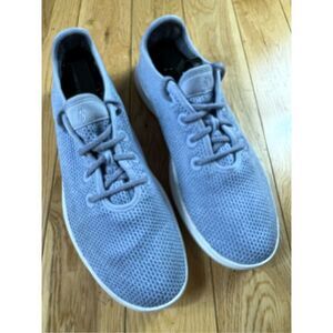 All Birds Mens Blue Fabric Tennis Shoes Size M10